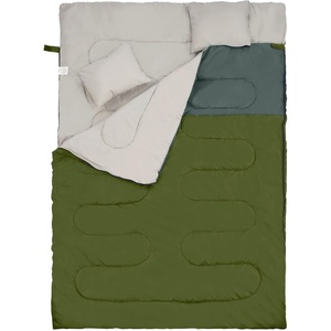image:imageElevon Sleeping Bag for Adults Teens Kids Cold Warm Weather Portable Waterproof amp Lightweight Compact with Compression Sack for 34 Seasons Camping Backpacking Hiking Travel Indoors Outdoors2person  1pack  Green