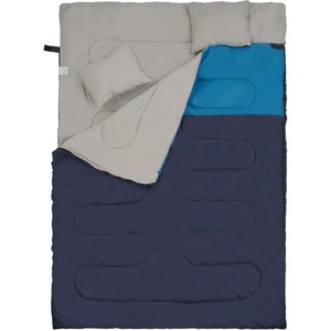 image:imageElevon Sleeping Bag for Adults Teens Kids Cold Warm Weather Portable Waterproof amp Lightweight Compact with Compression Sack for 34 Seasons Camping Backpacking Hiking Travel Indoors Outdoors2person  1pack  Navy Blue