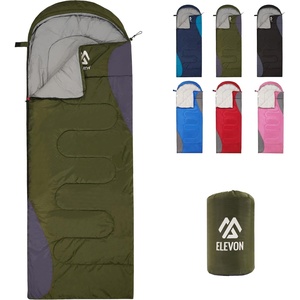image:imageElevon SleepingBags Elevon Sleeping Bag for Adults Teens Kids Cold Warm Weather Portable Waterproof amp Lightweight with Compression Sack1person  1pack  Green