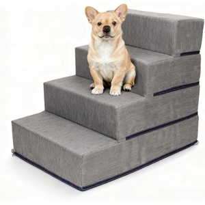 image:imageElevon Folding Pet Ramp  62 Inch  Ramp  Black4Step Gray