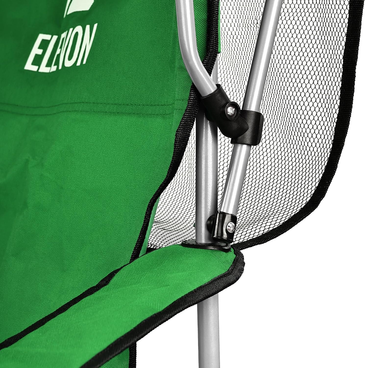 image:imageElevon Camp Chairs with Shade Canopy Chair Folding Camping Recliner Support with Carrying Bag Green