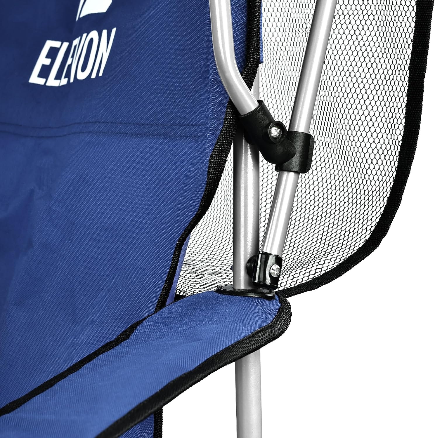 image:imageElevon Camp Chairs with Shade Canopy Chair Folding Camping Recliner Support with Carrying Bag Navy Blue