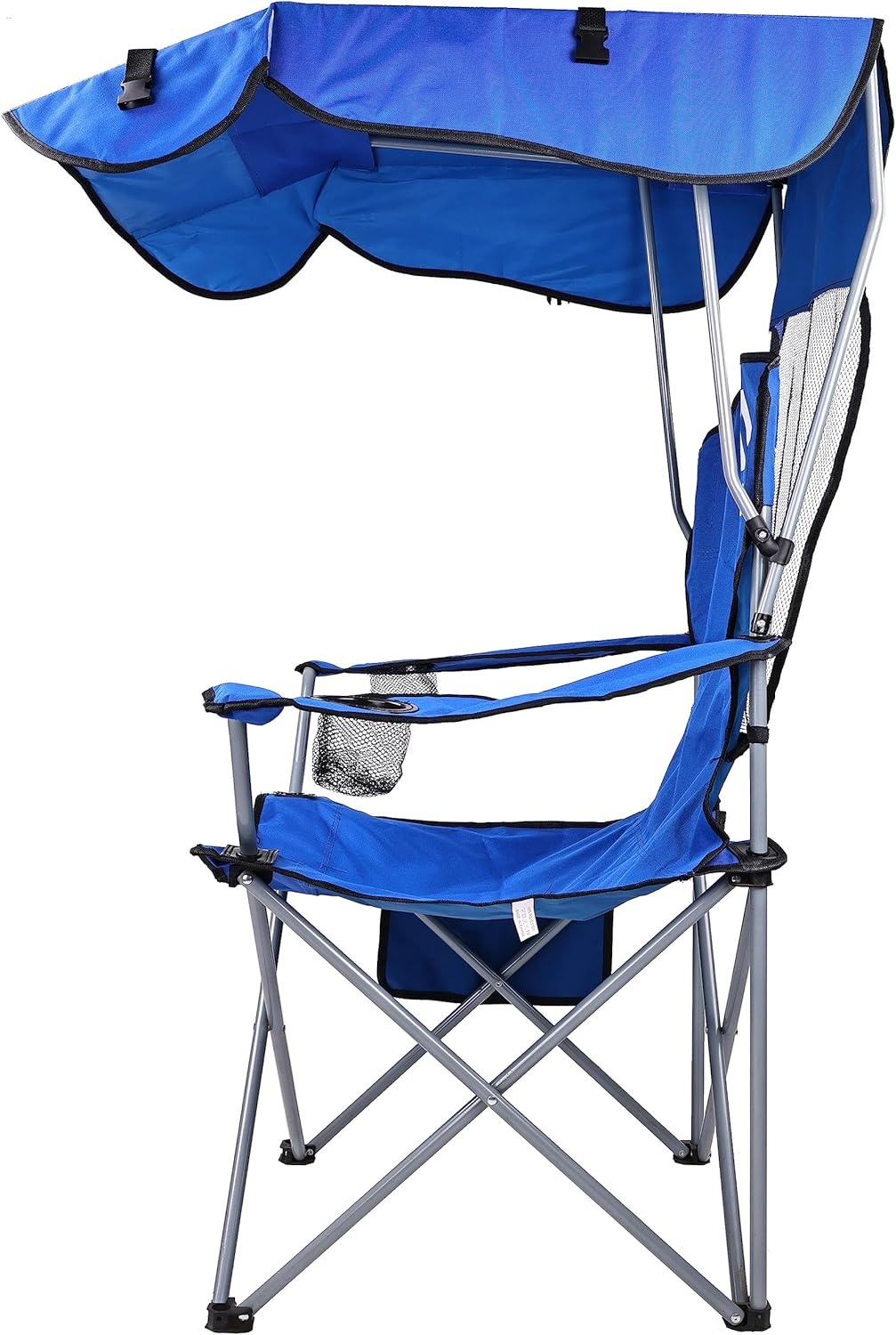 image:imageElevon Canopy Chair Folding Camping Recliner Support with Carrying Bag BlueBlue