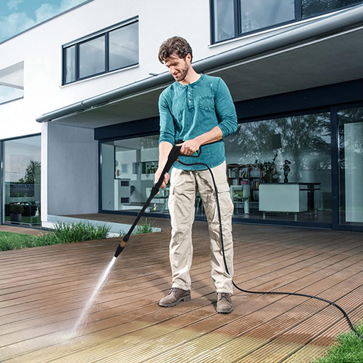 image:imageElevon Electric High Pressure Washer with Detailers Package 2030 PSI 18 GPM 1800Watt