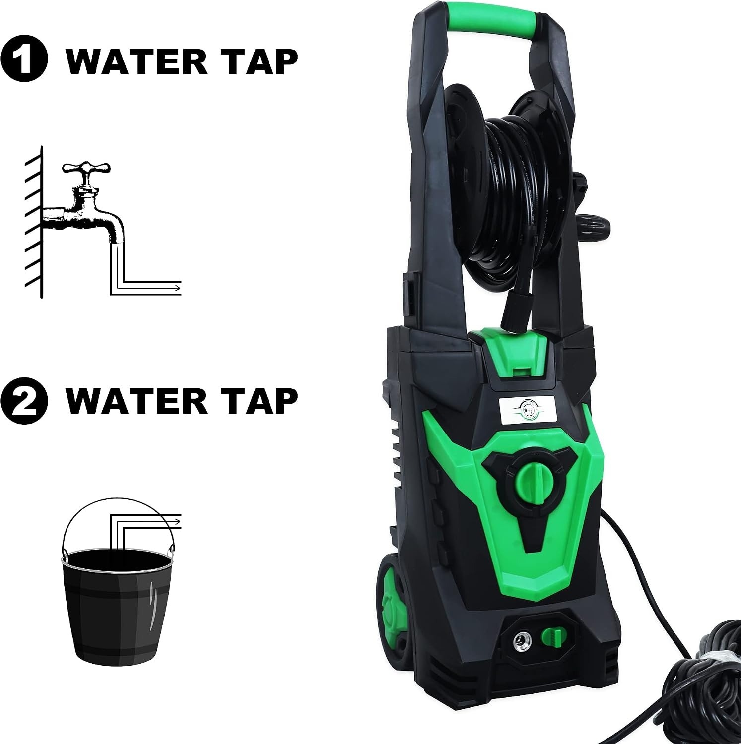 image:imageElevon Electric High Pressure Washer with Detailers Package 2030 PSI 18 GPM 1800Watt