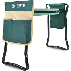image:imageELEVON Portable Garden Kneeler and Seat Heavy Duty Garden Bench with 2 Large Tool Pouches Prevent Knee amp Back Pain Folding Sturdy Gardening Tools Gifts for GardenersOlive